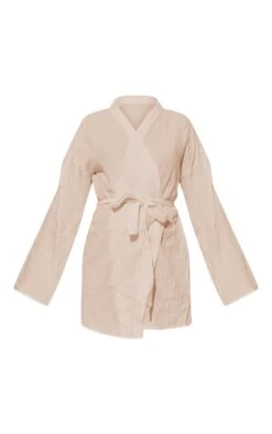 Label PLT Robe De Chambre Texturée Café Au Lait à Nouer Sur La Taille -Logic || Diamond || Zero Soldes Boutique 00fa2abca327aa19f99df0e2a548dd359b4839bc cnd8182 5