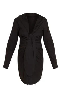 Maternité Mini Robe De Grossesse Noire à Devant Drapé -Logic || Diamond || Zero Soldes Boutique 0860f93e235f06c3a97e748b8b0acbbd286a891f cmv3659 6