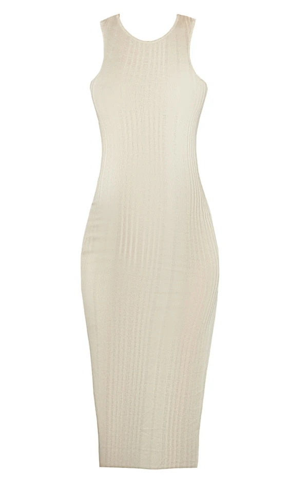 Maternité Robe De Grossesse Mi-longue Côtelée Brossée Vert Sauge à Dos Nageur 7 Maternité Robe De Grossesse Mi-longue Côtelée Brossée Vert Sauge à Dos Nageur – Image 5