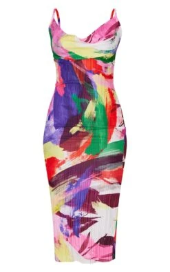 Tall Robe Mi-longue Multicolore Plissée à Bretelles -Logic || Diamond || Zero Soldes Boutique 0d1bc69a1a27cfc8daa4dfbd02331e181ef0c4d5 cmw5843 6