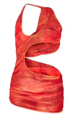 Mini Robe De Plage En Mesh Orange Vif Javélisé à Découpes -Logic || Diamond || Zero Soldes Boutique 0d96393fef6748e36fd96d6f26dcfe6a464a924d cmw8697 6