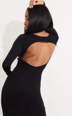 Tall Robe Mi-longue Noire à Nouer Dans Le Dos -Logic || Diamond || Zero Soldes Boutique 0e7a3be87d6e262ca2418a58a474f6b94a0d0352 cnb9827 4