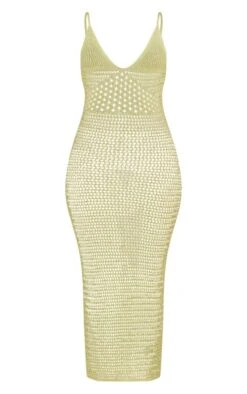 Tall Robe Longue En Maille Tricot Vert Olive à Bretelles -Logic || Diamond || Zero Soldes Boutique 1796e236f0e24f2f71c474508d36e05273ce4f69 cne8197 5