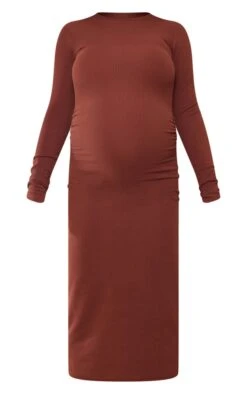Maternité Robe De Grossesse Mi-longue Côtelée Chocolat Foncé à Manches Longues 11 Maternité Robe De Grossesse Mi-longue Côtelée Chocolat Foncé à Manches Longues -Logic || Diamond || Zero Soldes Boutique 1a34f9976f77c17c6c9aec494f16cc108ffc9224 cnd2167 5