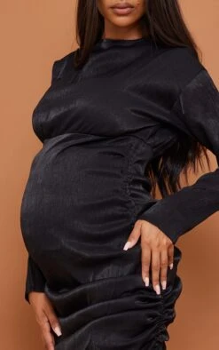 Maternité Robe Moulante De Grossesse Noire Plissée à Côté Froncé 10 Maternité Robe Moulante De Grossesse Noire Plissée à Côté Froncé -Logic || Diamond || Zero Soldes Boutique 1be22fb5cb4c7ab58d90975b256e37ba6a13cfcc cna9486 4