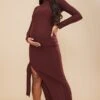 Maternité Robe De Grossesse Mi-longue Chocolat Douce Fendue Sur Le Côté 2 Maternité Robe De Grossesse Mi-longue Chocolat Douce Fendue Sur Le Côté -Logic || Diamond || Zero Soldes Boutique 29d31658073b076a2b9ca58ce1874959a62becb7 cnd3053 1