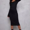 Tall Robe Longue Côtelée Noire -Logic || Diamond || Zero Soldes Boutique 2c44fb78038c795d30530713609095a7701d14e9 cnc4059 1