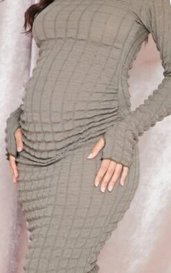 Maternité Robe De Grossesse Longue Texturée Bulle Kaki 10 Maternité Robe De Grossesse Longue Texturée Bulle Kaki -Logic || Diamond || Zero Soldes Boutique 31035189c60cd0b93f544f71d75bef112c042a18 cne2418 4