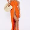 Robe De Plage Fluide Orange Brûlé Effet Lin Asymétrique 2 Robe De Plage Fluide Orange Brûlé Effet Lin Asymétrique -Logic || Diamond || Zero Soldes Boutique 3434288236b66b9458ab7650a465bff5dee0bfac cne0835 1
