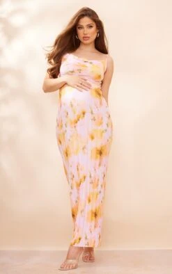 Maternité Robe De Grossesse Mi-longue Plissée Rose Tendre Fleurie -Logic || Diamond || Zero Soldes Boutique 3b9455356b8d1f35a271fe207941ac380bcf3d5d cne8164 3