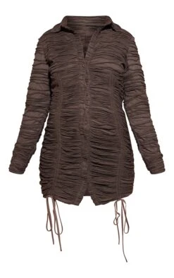 Maternité Robe De Grossesse Chemise Chocolat Crêpée à Manches Longues -Logic || Diamond || Zero Soldes Boutique 5a11fb136afca9184dc0cbe5228ce2add4ef5b65 cmv9481 6