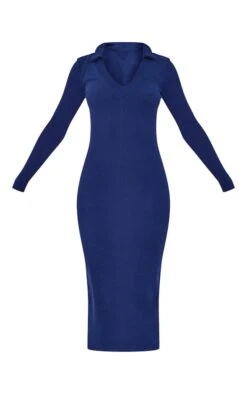 Tall Robe Mi-longue Style Polo Bleu Marine Foncé à Décolleté Plongeant -Logic || Diamond || Zero Soldes Boutique 683365edf7e27cf102f505ec2f0b7efa54979c54 cnd0590 5