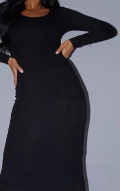 Tall Robe Longue En Jersey Noir à Manches Longues -Logic || Diamond || Zero Soldes Boutique 6b50d66403e8e219e4b08524df84dd88eb00ac79 cme1965 5