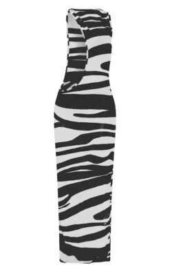 Robe Longue De Plage Noir & Blanc En Mesh Découpée -Logic || Diamond || Zero Soldes Boutique 6d8c4cca34b3dd9ce6d881368c552f00aecdd1c2 cnb9684 5