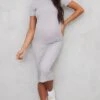 Maternité Robe De Grossesse Mi-longue Gris Chiné Côtelée à Col Rond -Logic || Diamond || Zero Soldes Boutique 6f59328e92db453ff17651aab7f2773cfc030b7b cnd0533 1