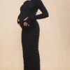 Maternité Robe De Grossesse Mi-longue Noire Texturée Effet Bulle -Logic || Diamond || Zero Soldes Boutique 7222f838bfe816f4bd19992b5edcaa1fc8443754 cnd0046 1