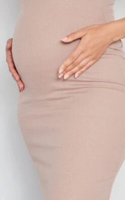 Logic Maternité Robe De Grossesse Longue En Maille Côtelée Taupe à Bretelles 9 Logic Maternité Robe De Grossesse Longue En Maille Côtelée Taupe à Bretelles -Logic || Diamond || Zero Soldes Boutique 7e5df61a7931b592ce7677cee46f626b1e1459fc cne2352 4