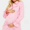 Maternité Robe De Grossesse Chemise Style Utilitaire Rose 2 Maternité Robe De Grossesse Chemise Style Utilitaire Rose -Logic || Diamond || Zero Soldes Boutique 8940d53ce5432b6fa01a9097fa28226859094c97 cmr0608 1