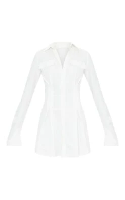 Tall Robe Chemise Cintrée Blanche à Poches Cargo -Logic || Diamond || Zero Soldes Boutique 8c5d25b048e6ee58cfc593fb4982aea4cc38f84a cmq3328 5