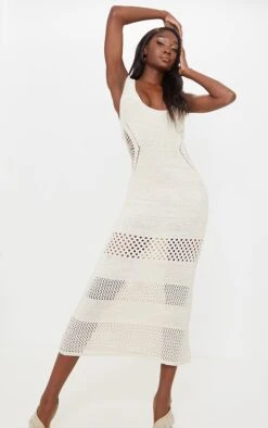 Tall Robe Longue En Crochet Crème à Décolleté -Logic || Diamond || Zero Soldes Boutique 97a54a30996c9dc27845b49357fd6270c8163b72 cms7752 4