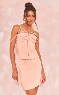 Tall Mini-robe Effet Lin Argile Style Corset -Logic || Diamond || Zero Soldes Boutique 9e2a92b164371f7f30ed2a01fcdb31a10f19e3ff cnd6793 1