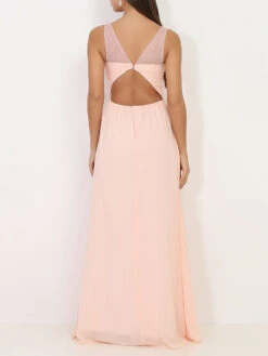 Robe Longue à Strass -Logic || Diamond || Zero Soldes Boutique O25 R1358 PNK 2