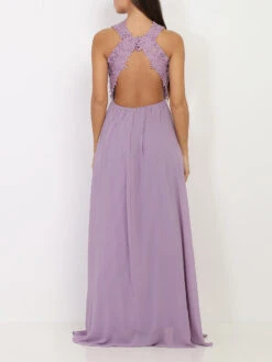 Robe Longue à Broderies Fleuries -Logic || Diamond || Zero Soldes Boutique P30 R1360 LTPRP 2