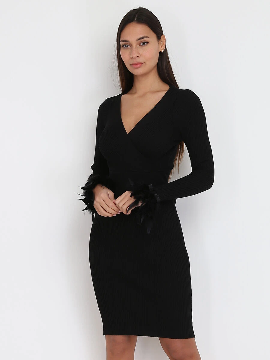 Robe En Maille à Plumes 3 Robe En Maille à Plumes