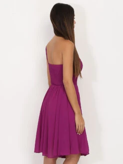 Robe Asymétrique Drapée -Logic || Diamond || Zero Soldes Boutique R21 R1283 PRP 3