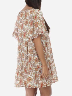 Robe Fuide à Motifs Et Rayures Scintillantes -Logic || Diamond || Zero Soldes Boutique T10 P8151 BGE 2