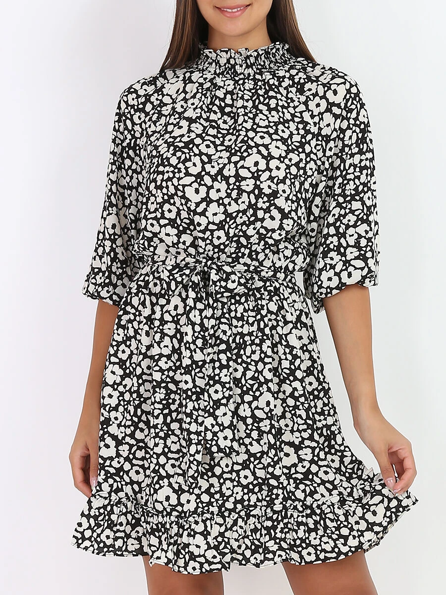 Robe Fluide à Motifs Fleuris 3 Robe Fluide à Motifs Fleuris