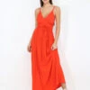 Robe Longue Cache Coeur -Logic || Diamond || Zero Soldes Boutique U23 1806 16 RED 1