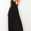 Robe De Soirée Longue -Logic || Diamond || Zero Soldes Boutique V29 R1328 BLK 1