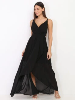 Robe De Soirée Longue 7 Robe De Soirée Longue -Logic || Diamond || Zero Soldes Boutique V29 R1328 BLK 3