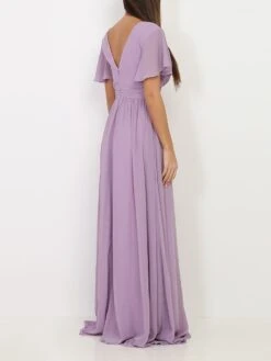 Robe Longue à Manches Papillons -Logic || Diamond || Zero Soldes Boutique X28 HM2305 LTPRP 2