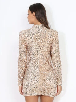 Robe Moulante à Sequins -Logic || Diamond || Zero Soldes Boutique Y22 22866 BGE 2