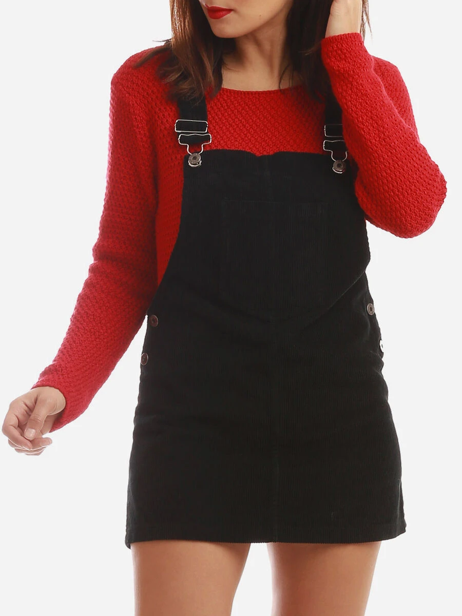 Robe Salopette En Velours Côtelé 3 Robe Salopette En Velours Côtelé