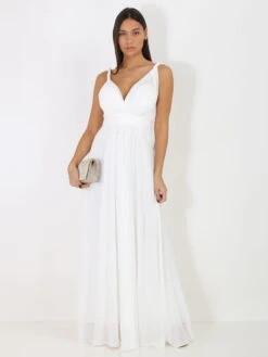 Robe De Soirée Différents Portés 12 Robe De Soirée Différents Portés -Logic || Diamond || Zero Soldes Boutique Z31 R1388 WHT 3