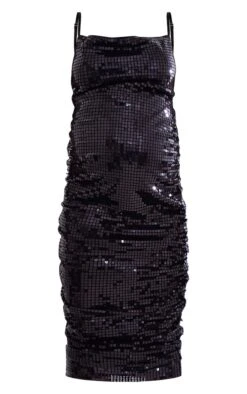Maternité Robe De Grossesse Noire à Sequins Et Col Bénitier -Logic || Diamond || Zero Soldes Boutique a38535e6484e3d6583c5ccc00c0c590307cb834f cnb2410 5