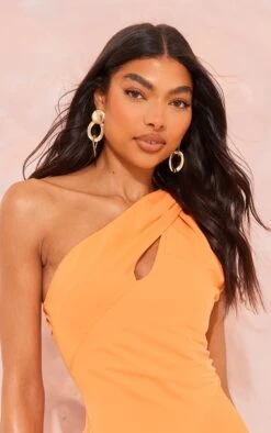 Tall Robe Longue Asymétrique Orange à Parties Torsadées -Logic || Diamond || Zero Soldes Boutique b4c8b68793cbe8dfe5af3a7318c9ebe05c07cccd cne7632 4