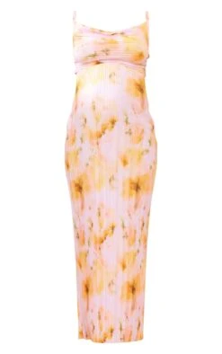 Maternité Robe De Grossesse Mi-longue Plissée Rose Tendre Fleurie -Logic || Diamond || Zero Soldes Boutique c0d75a36c3e32ebe2517455efc864f99ec2ed1a0 cne8164 5