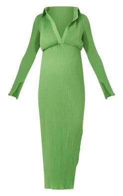 Maternité Robe De Grossesse Mi-longue Verte Plissée à Boutons 11 Maternité Robe De Grossesse Mi-longue Verte Plissée à Boutons -Logic || Diamond || Zero Soldes Boutique c3ab6268001670c6b6c0c8ef95ea51de09a944e5 cmw5737 6