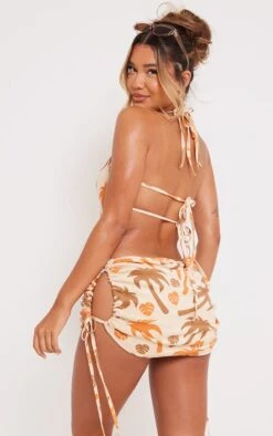 Robe De Plage En éponge Imprimé Feuilles Crème à Dos Ouvert -Logic || Diamond || Zero Soldes Boutique c61df270be4079190086eaf56395620f858b6e0f cnb5654 2