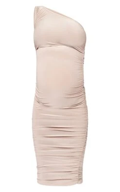 Maternité Robe De Grossesse Longue Gris Pierre Moulante à épaule Unique -Logic || Diamond || Zero Soldes Boutique c976f40f52639b14732e04e9a0595f33aa0c7231 cmt3059 6