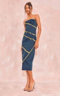 Tall Robe Bustier Mi-longue En Jean Vintage Moyennement Délavé -Logic || Diamond || Zero Soldes Boutique cc39245f361442b7d41ad3453d60af81a09d0638 cnd0554 3