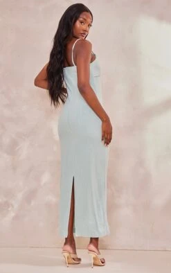 Tall Robe Longue En Effet Lin Sauge à Armatures -Logic || Diamond || Zero Soldes Boutique d0b7179aa4ef0dd0b9d17dbbfae2bd9704e4edf1 cne3064 2