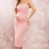 Maternité Robe De Grossesse Bustier Longue Rose Tendre à Fronces -Logic || Diamond || Zero Soldes Boutique d5c7fc761697ecd0c33df419e0dc0477b4887d7c cnd3075 1