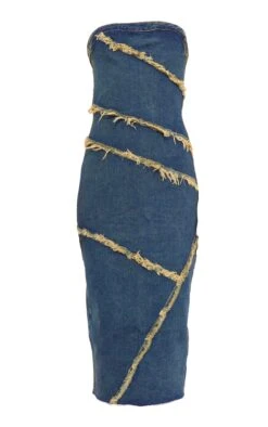 Tall Robe Bustier Mi-longue En Jean Vintage Moyennement Délavé -Logic || Diamond || Zero Soldes Boutique d7ff2d8f93497f0036ca8981fe282793ee03e3ed cnd0554 5