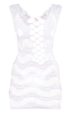 Robe De Plage Découpée Blanche -Logic || Diamond || Zero Soldes Boutique dacaa0f579e7a720623bd8e3cdc12229d131b781 cne5001 5