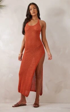 Tall Robe Longue En Maille Crochetée Rouille à Dos Nu 8 Tall Robe Longue En Maille Crochetée Rouille à Dos Nu -Logic || Diamond || Zero Soldes Boutique e0390f600189f131c7953b32d3acf87b22ae5ca2 cne2397 2
